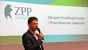 Leszek Kędzierawski, szef firmy LiPeGa Logistics & Spedition, Strifeus z Chełma oraz Związku Przedsiębiorców i Pracodawców Lubelskie. 