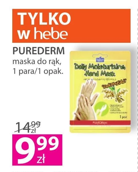 Maska do rąk Purederm