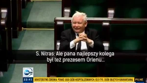 Nitras donosi, Kaczyński się śmieje