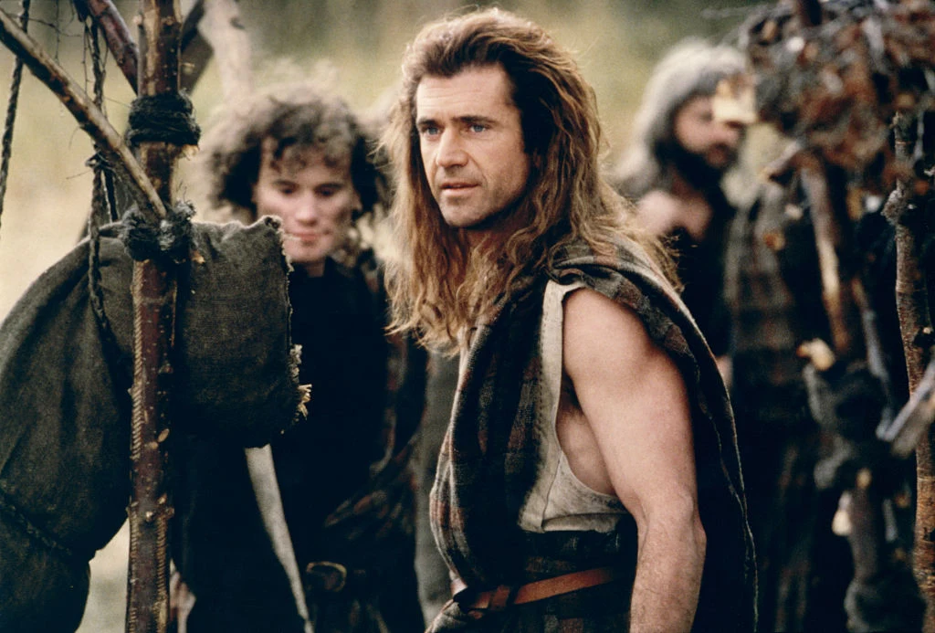 Mel Gibson w filmie "Braveheart. Waleczne serce" Mel Gibson w filmie "Braveheart. Waleczne serce"