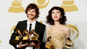 Kimbra wraz z Gotye na rozdaniu nagród Grammy w 2013 roku
