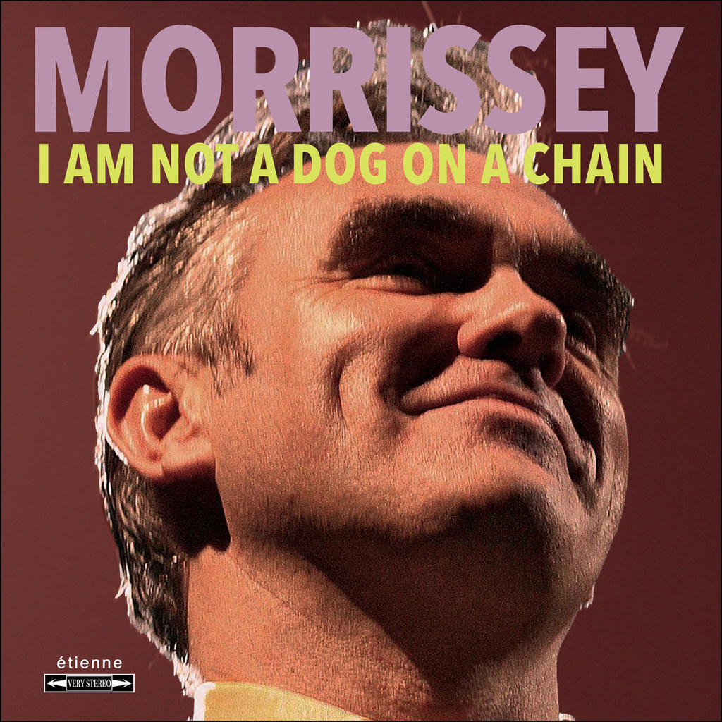 Morrissey na okładce płyty "I Am Not a Dog on a Chain"