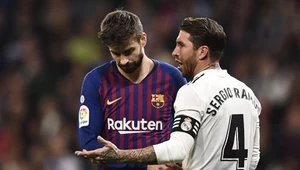 Gerard Pique (z lewej) i Sergio Ramos