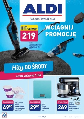 Hity od środy w Aldi!