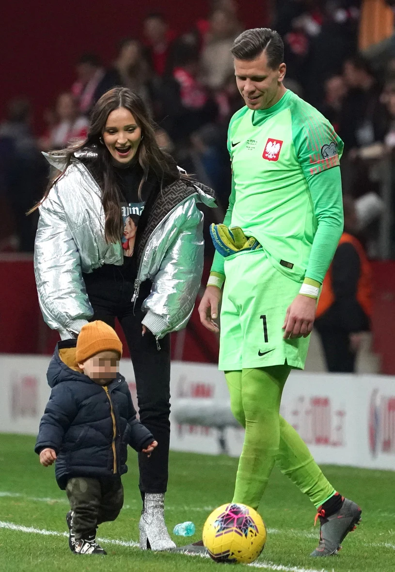Marina Szczęsna, Wojtek Szczęsny i mały Liamek