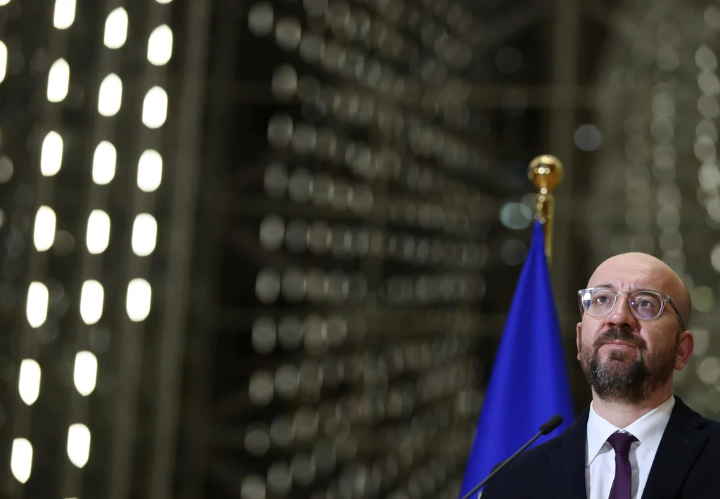 Szef Rady Europejskiej Charles Michel Szef Rady Europejskiej Charles Michel