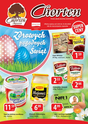 Wielkanocna oferta Chorten!