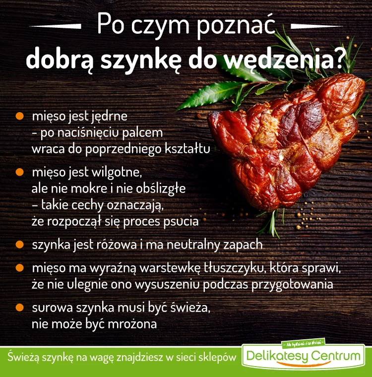 Pierwszym krokiem jest wybranie odpowiedniej szynki