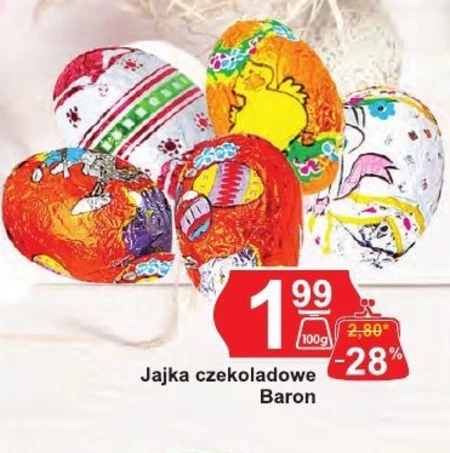Jajka czekoladowe Baron