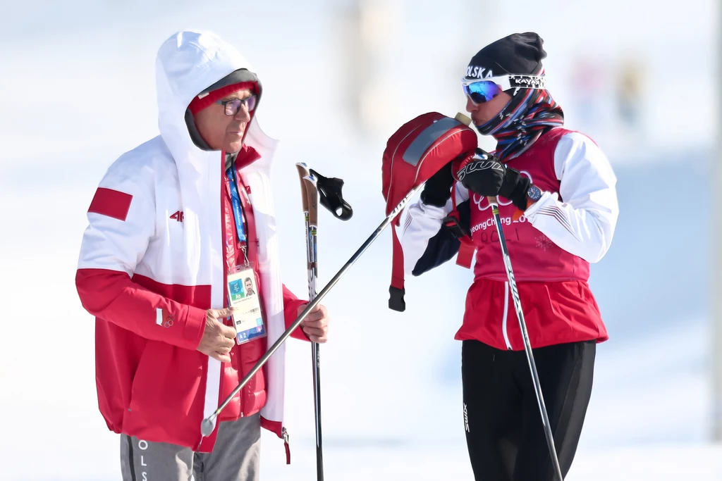Aleksander Wierietielny i Justyna Kowalczyk Aleksander Wierietielny i Justyna Kowalczyk