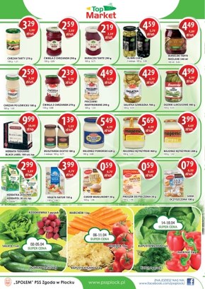 Gazetka promocyjna PSS Zgoda Płock