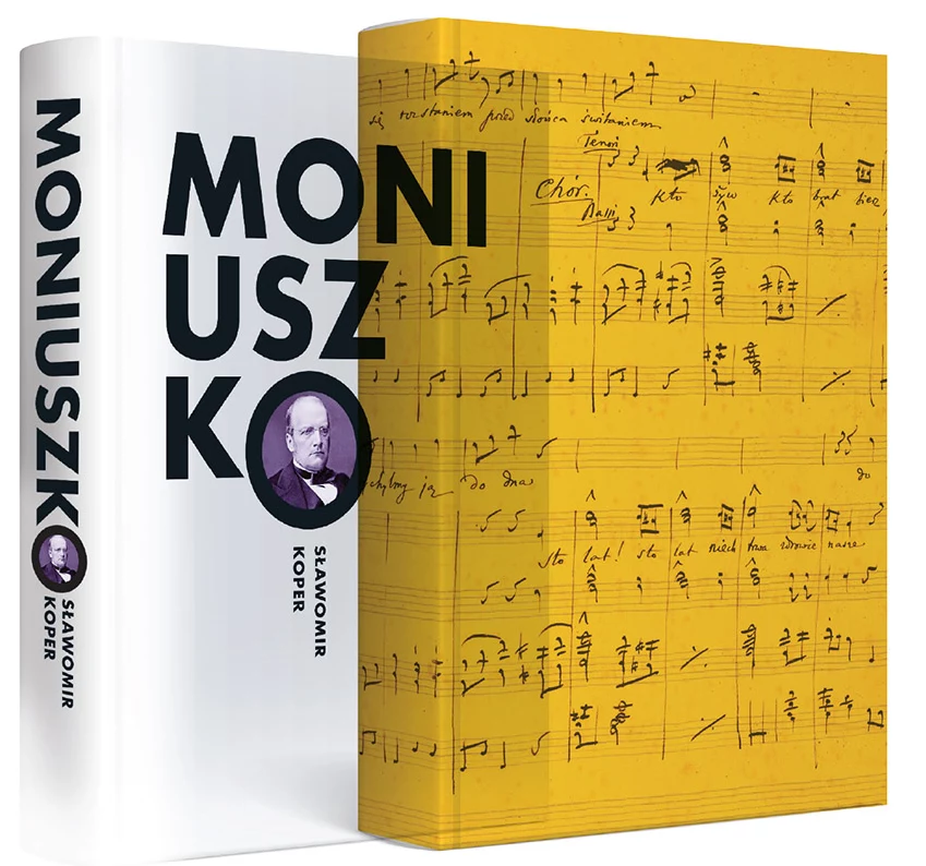 Okładka książki "Moniuszko" Stanisława Kopra