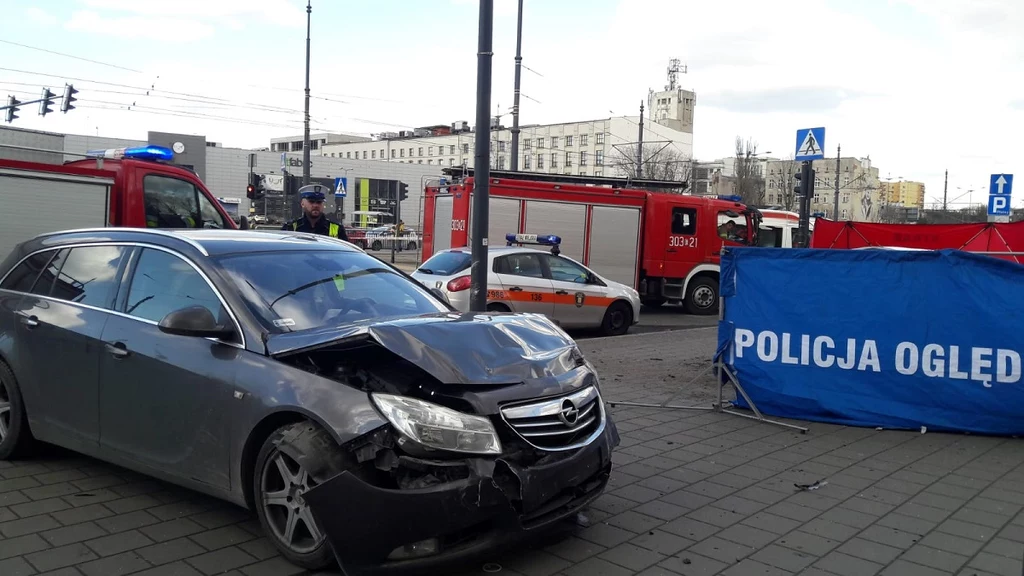 Opel uderzył w bok Fiata Siena