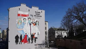 Mural ’’Nie każdy bohater nosi pelerynę’’ 