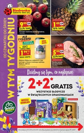 Od czwartku w Biedronce