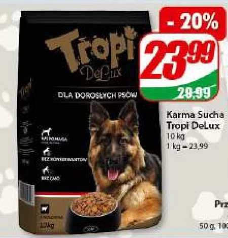 Karma dla psa Tropi