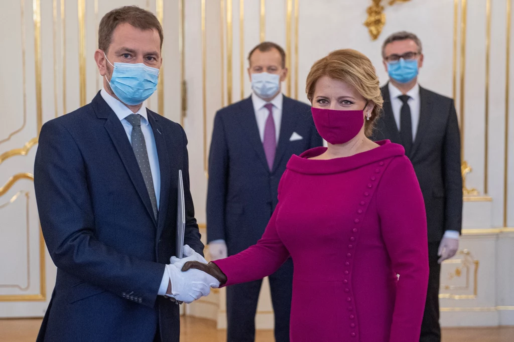 Zuzanna Caputova z nowym premierem Zuzanna Caputova z nowym premierem