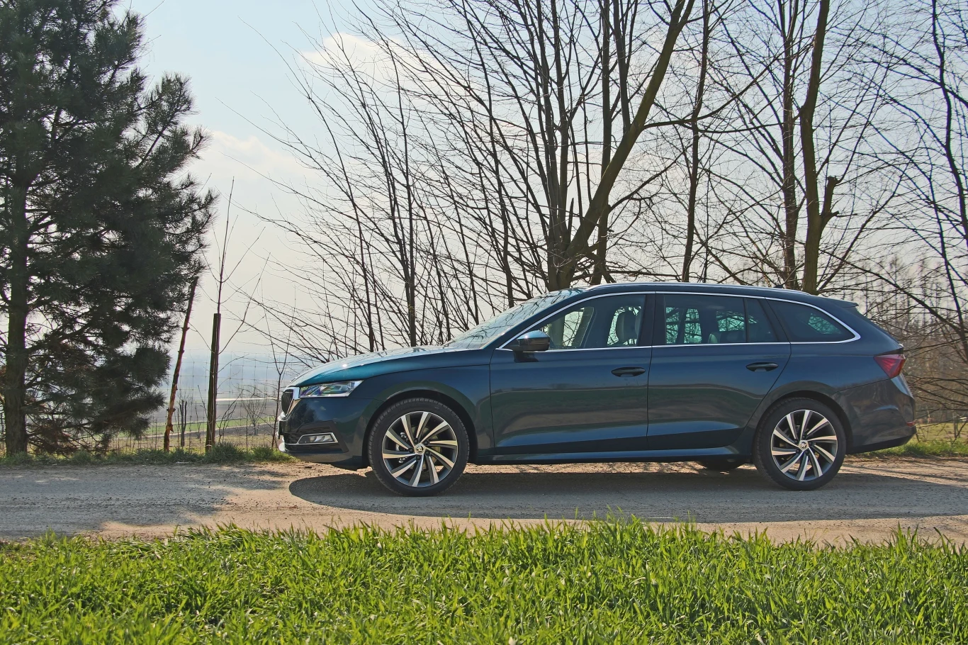 Octavia czwartej generacji ma wymiary bardzo zbliżone do poprzednika. Kombi mierzy 4689 mm długości (+22 mm), a szerokość to 1829 mm (+15 mm). Rozstaw osi to niezmienione 2686 mm.