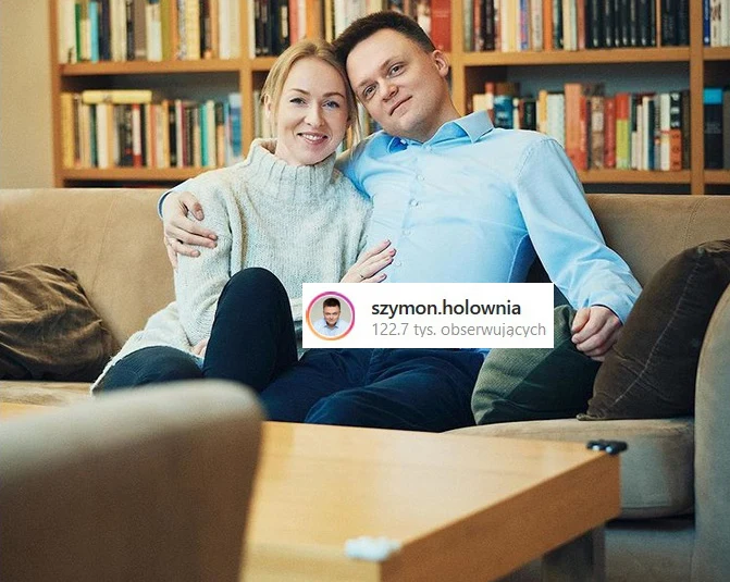 Urszula Hołownia i Szymon Hołownia Urszula Hołownia i Szymon Hołownia