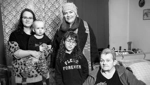 Pani Irena Młyńska-Cuch (pierwsza z prawej) zmarła kilka tygodni po zakończeniu remontu