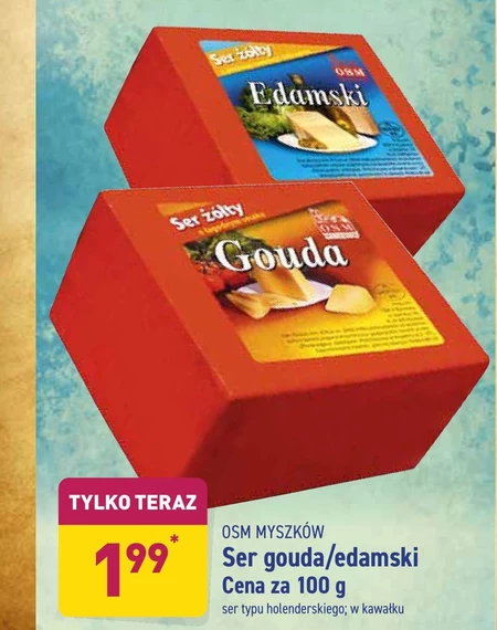 Ser żółty OSM Myszków
