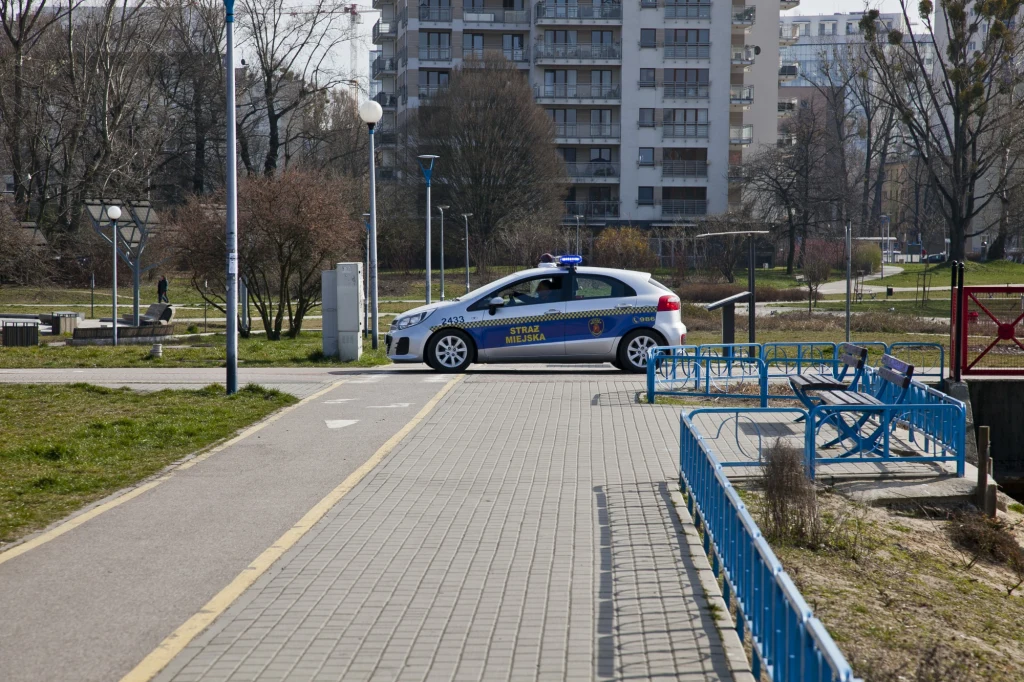 Patrol Straży Miejskiej na ulicach Warszawy, zdj. ilustracyjne Patrol Straży Miejskiej na ulicach Warszawy, zdj. ilustracyjne
