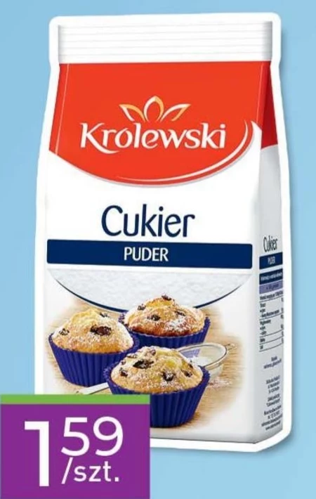 Cukier puder Królewski