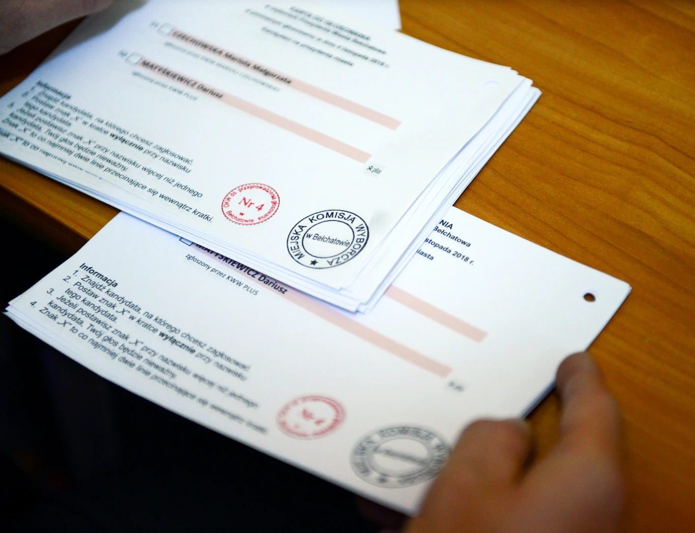 Karty wyborcze (arch.) Karty wyborcze (arch.)