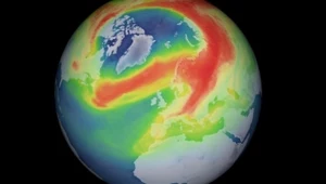 Duża dziura ozonowa nad Arktyką