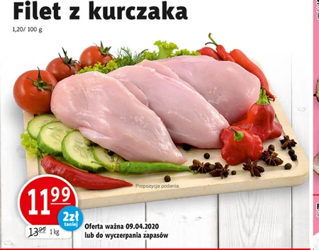 Filet z piersi kurczaka