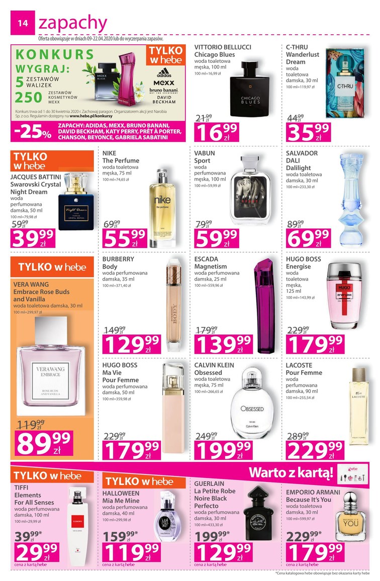 Hebe Gazetka Promocyjna oferty, rabaty, kupony [09.04 do Hebe Gazetka Promocyjna oferty, rabaty, kupony [09.04 do