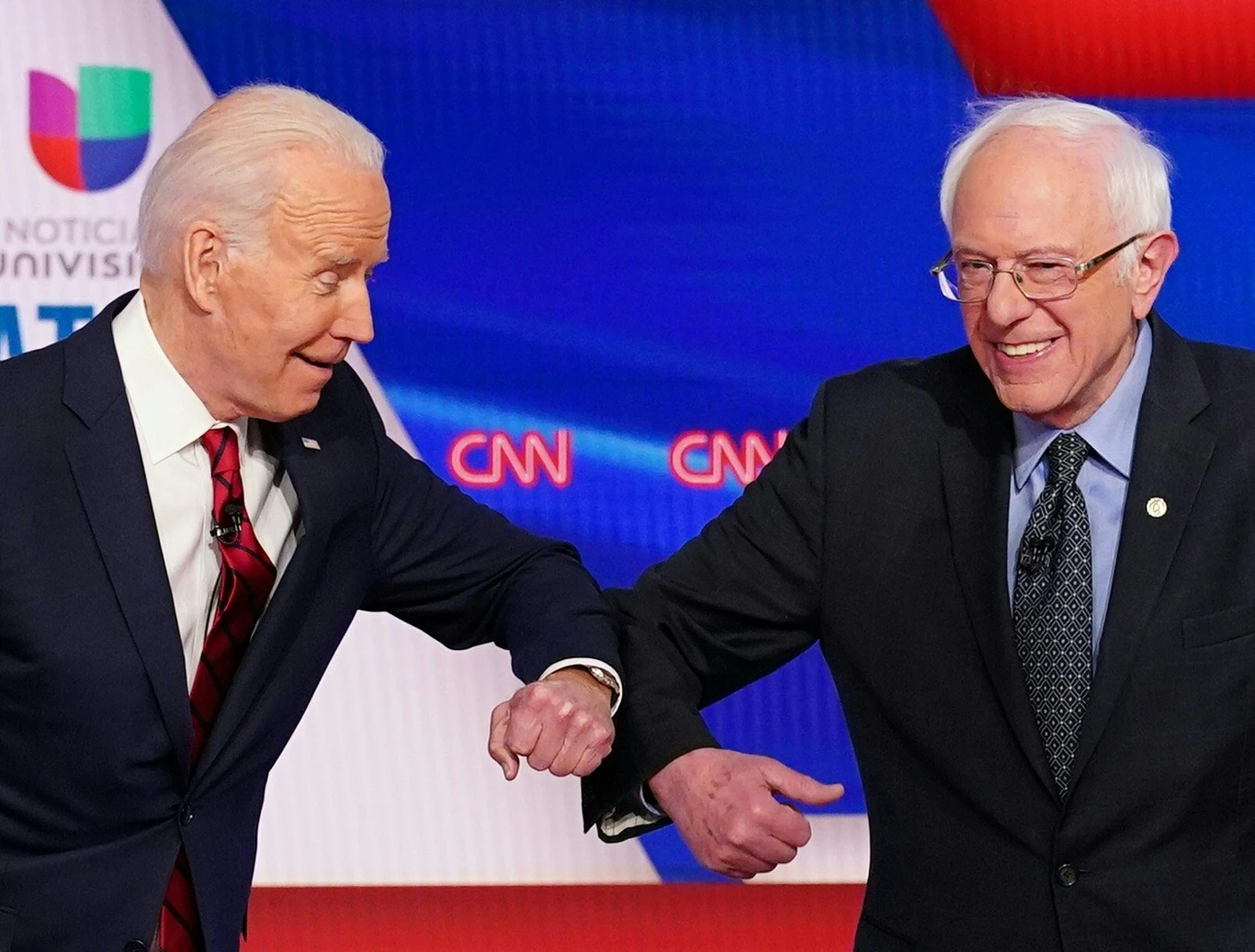 Joe Biden i Bernie Sanders Joe Biden i Bernie Sanders