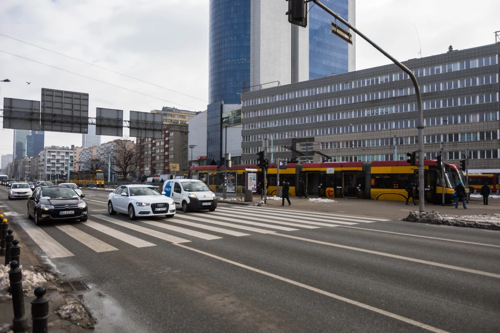 W czołówce niebezpiecznych ulic znajdują się Aleje Jerozolimskie w Warszawie