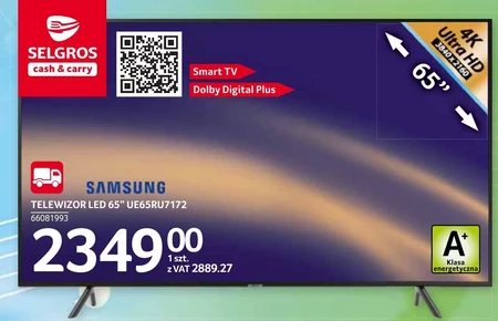 Telewizor LED UE65RU7172 Samsung