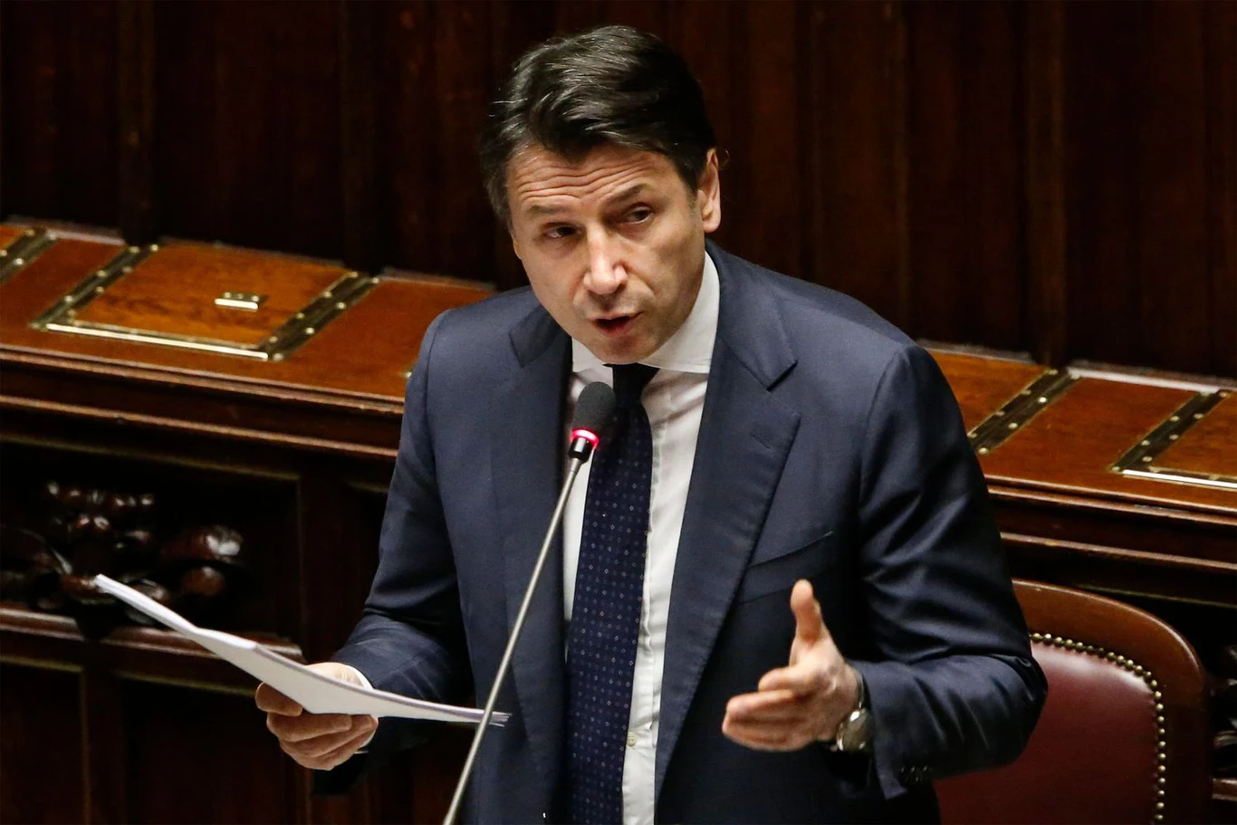Giuseppe Conte, premier Włoch Giuseppe Conte, premier Włoch