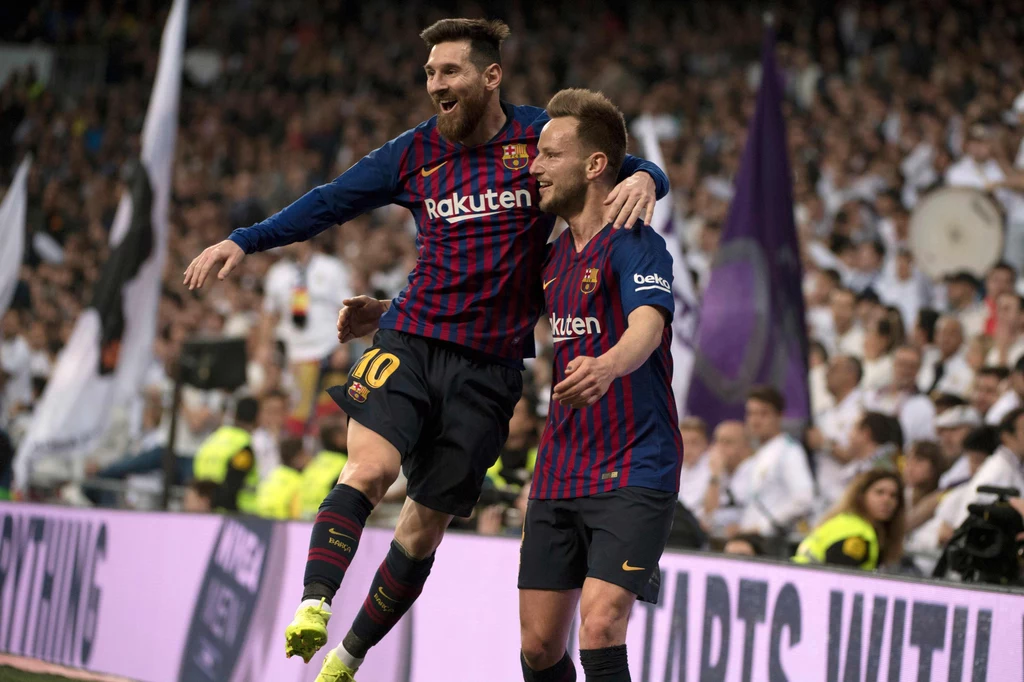 Lionel Messi i Ivan Rakitić Lionel Messi i Ivan Rakitić