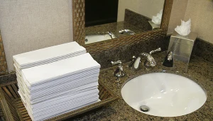 Maseczkę można wykonać z ręcznika papierowego