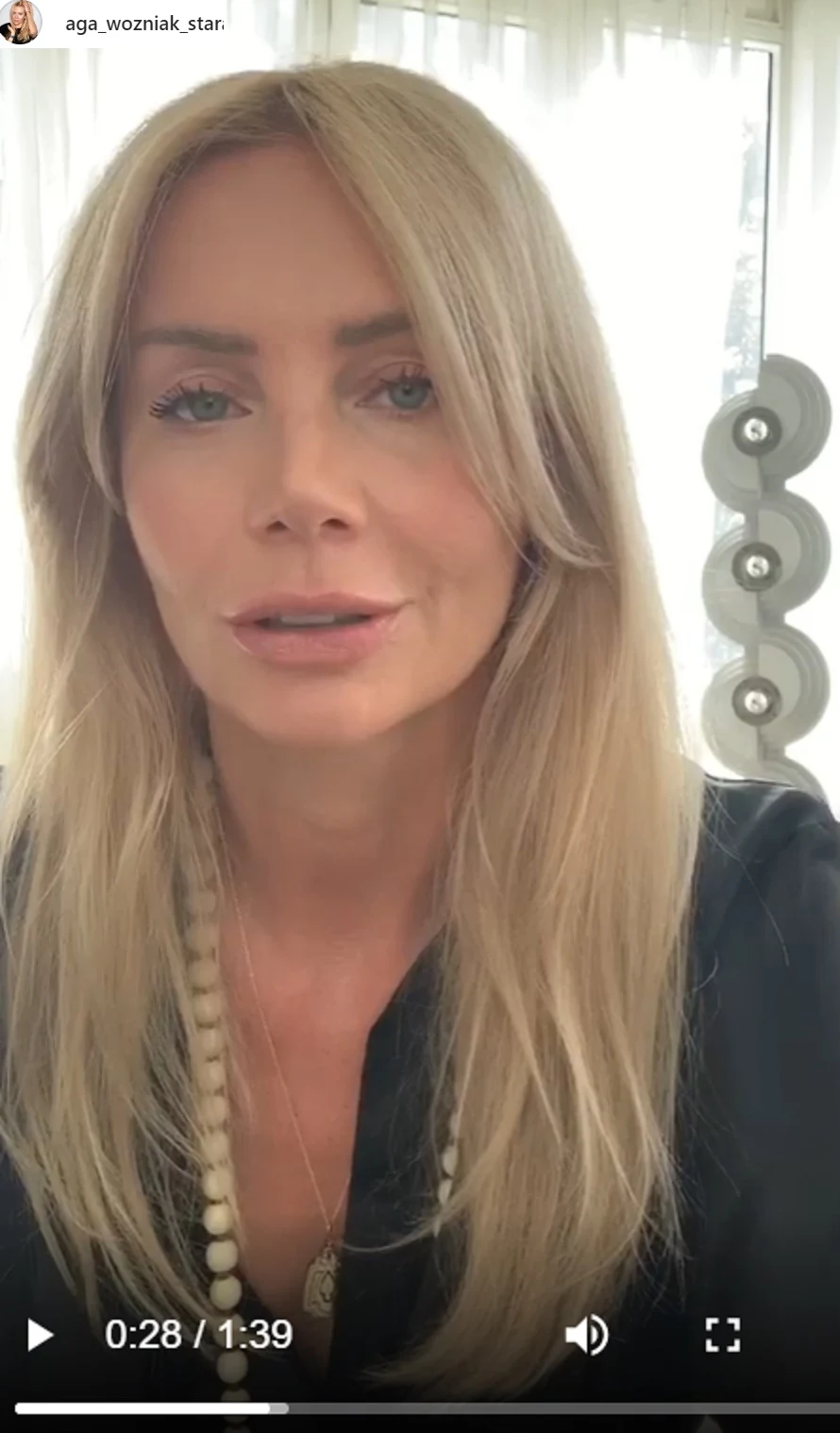 Agnieszka Woźniak-Starak na Instagramie opowiedziała o swojej sytuacji Agnieszka Woźniak-Starak na Instagramie opowiedziała o swojej sytuacji
