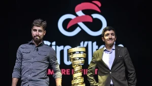 Peter Sagan i Richard Carapaz na prezentacji Giro d'Italia 2020