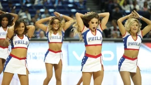 Cheerleaderki ekipy Philadelphia 76ers
