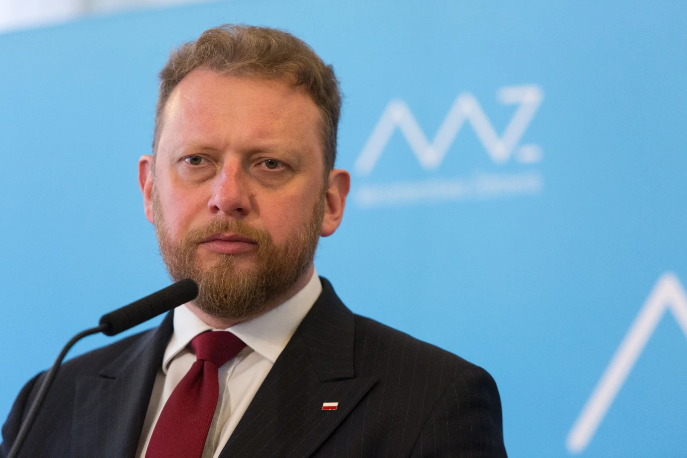 Łukasz Szumowski 18 lutego 2020 roku na konferencji prasowej dotyczącej Narodowej Strategii Onkologicznej