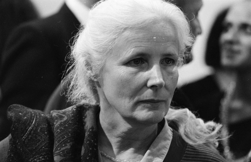 Agnieszka Osiecka w 1989 roku