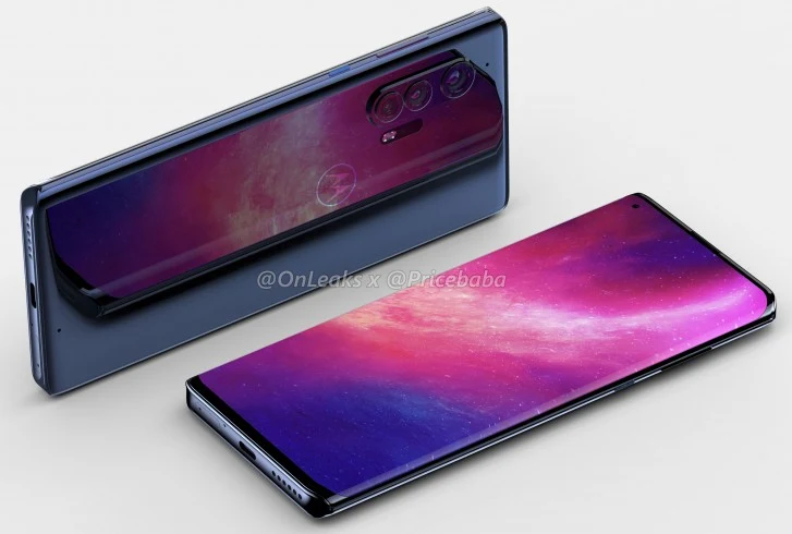 Motorola Edge+ / fot. OnLeaks Motorola Edge+ / fot. OnLeaks