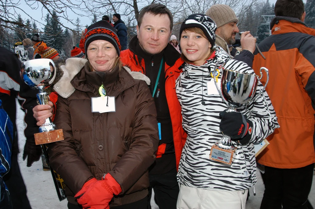 Piotr Cyrwus z żoną i córką Marią Piotr Cyrwus z żoną i córką Marią