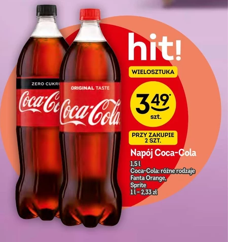 Napój gazowany Coca-Cola