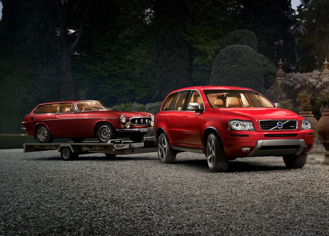 Volvo X90 i Volvo 1800 ES