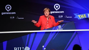 Gamescom 2018 - wizyta Angeli Merkel