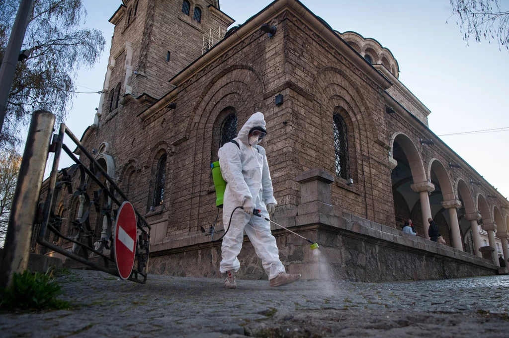 Służby sanitarne na ulicach Sofii Służby sanitarne na ulicach Sofii