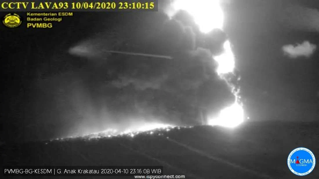 Anak Krakatau coraz bardziej aktywny Anak Krakatau coraz bardziej aktywny