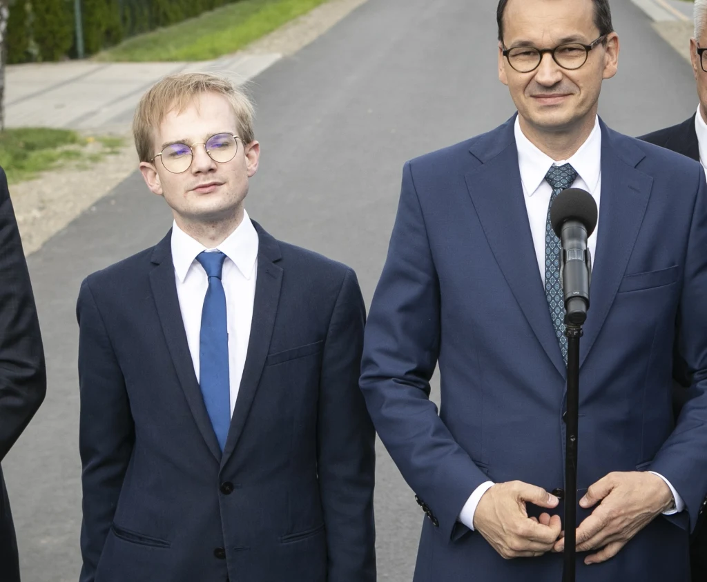 Piotr Patkowski i Mateusz Morawiecki